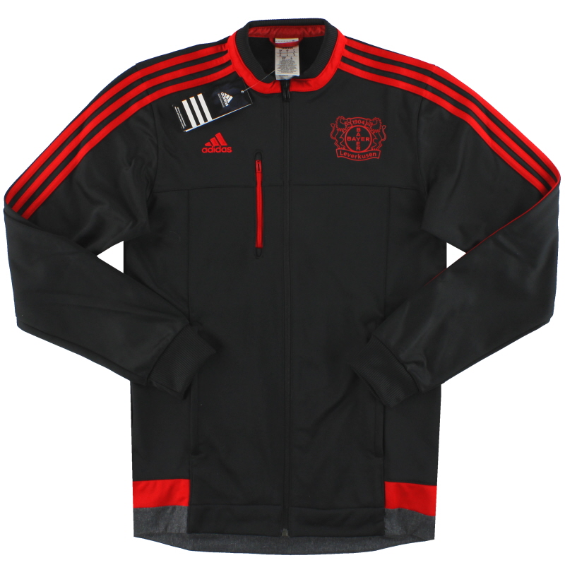 2015-16 Bayer Leverkusen adidas Anthem Jacket *w/tags* S - S90137