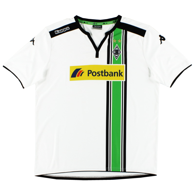 2015-16 Borussia Monchengladbach Kappa Home Shirt * Menta * XL