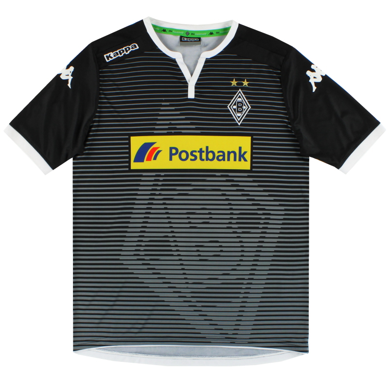 2015-16 Borussia Mönchengladbach Kappa Maillot Européen Domicile XL - 31489