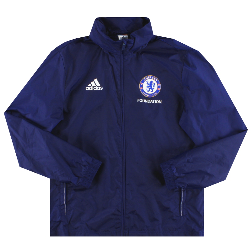 2015-16 Chelsea adidas Core Rain Jacket M