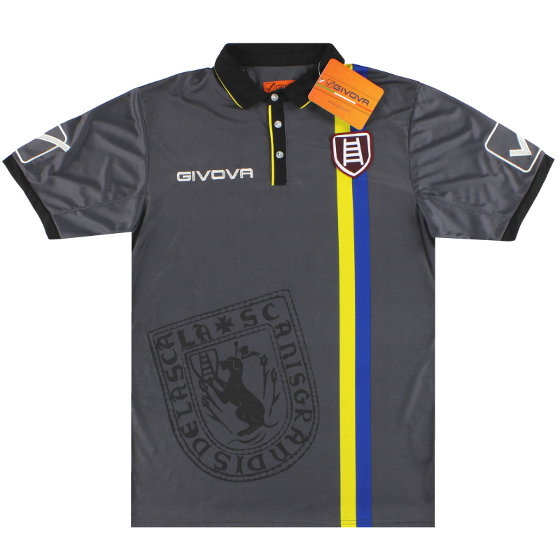 2015-16 Chievo Verona Givova Kemeja Ketiga *BNIB* L