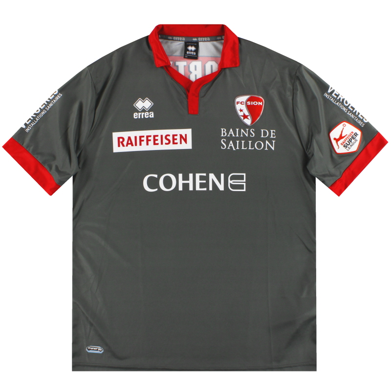 2015-16 FC Sion Errea Third Shirt XL