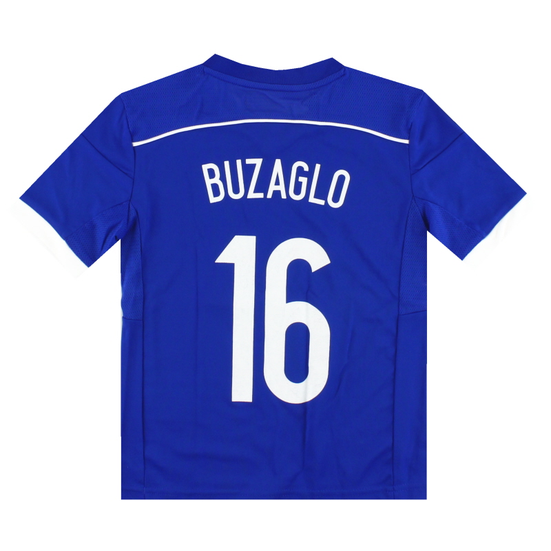 2015-16 Israele adidas Maglia Home Buzaglo #16 *con etichette* S.Boys - F50009