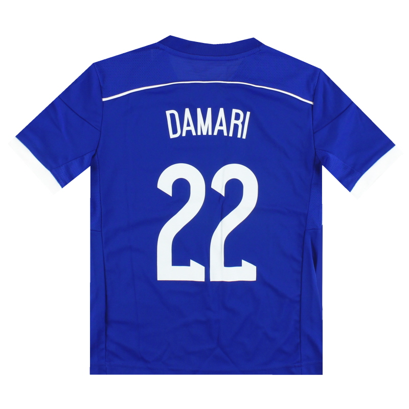 2015-16 Israel adidas Home Shirt Damari #22 *w/tags* S.Boys - F50009
