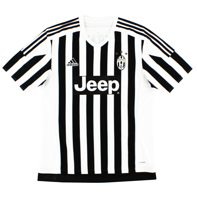 2015-16 Juventus adidas Home Shirt M - AA0336