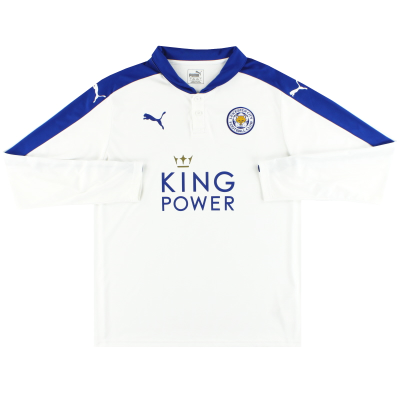 2015-16 Leicester Puma Third Shirt L/S *Mint* L