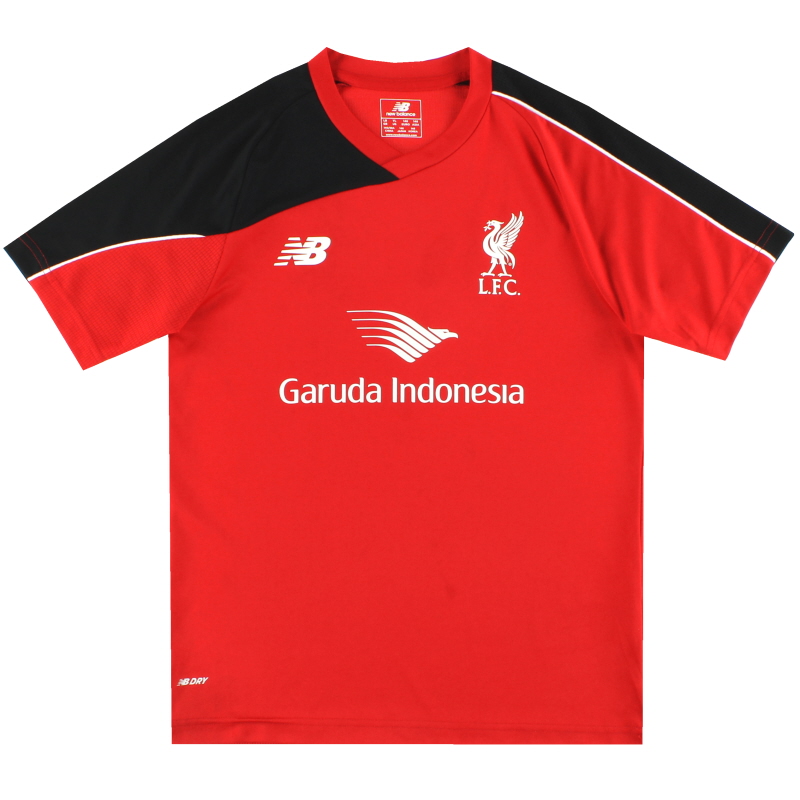 2015-16 Liverpool New Balance Training Shirt L.Boys - WSTJ553