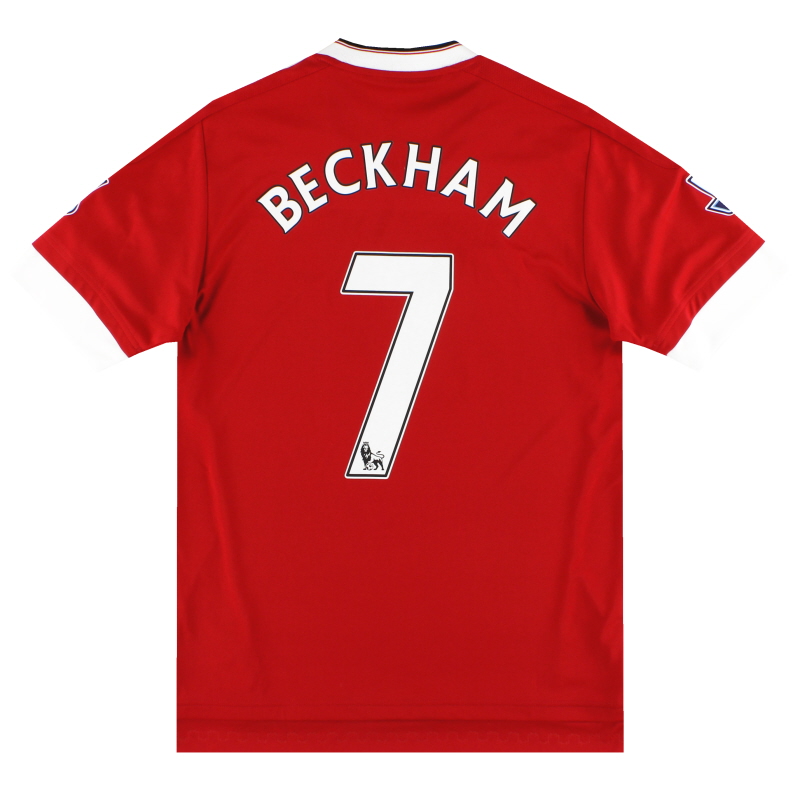 2015-16 Manchester United adidas Home Shirt Beckham #7 *w/tags* S - AC1414