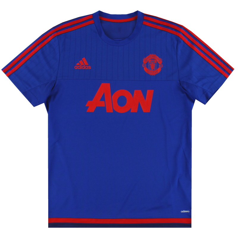2015-16 Manchester United adidas adizero Training Shirt XS