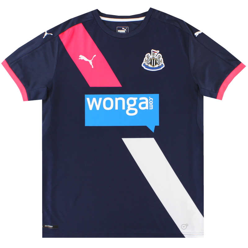 Tercera camiseta Newcastle Puma 2015-16 * Mint * L - 747880