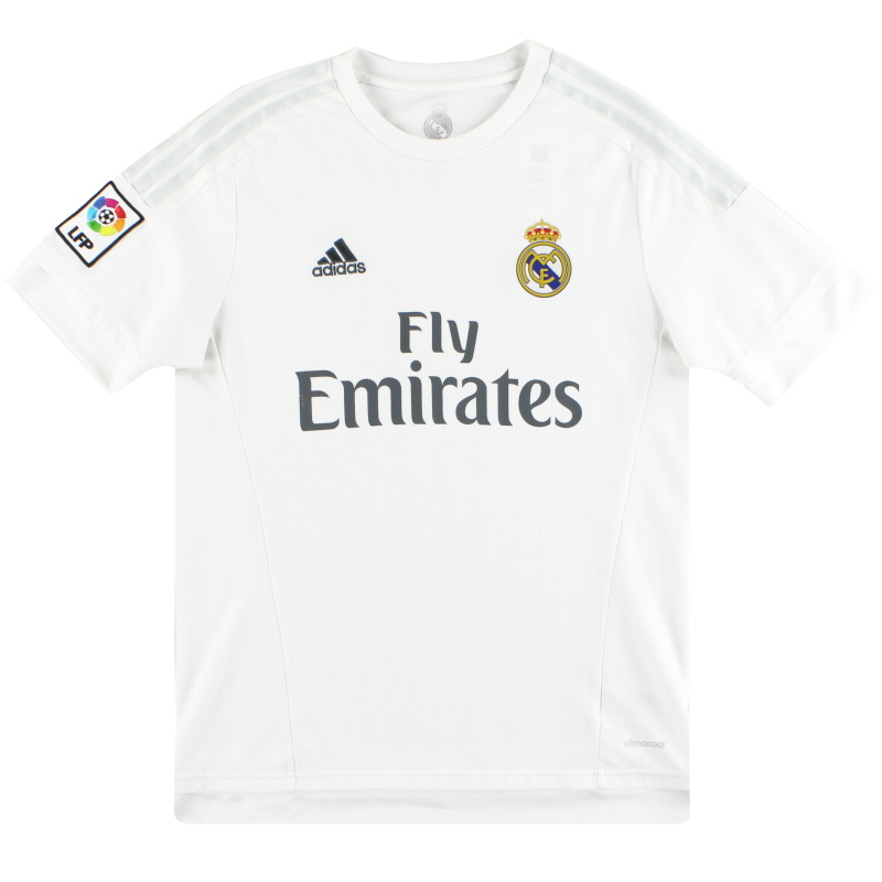 2015-16 Real Madrid adidas Home Shirt M - S12652