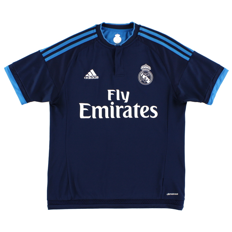 2015-16 Real Madrid adidas Third Shirt M - S12676