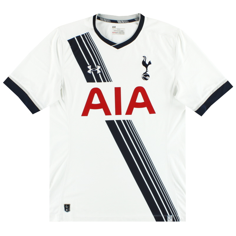 2015-16 Tottenham Under Armour Home Shirt M