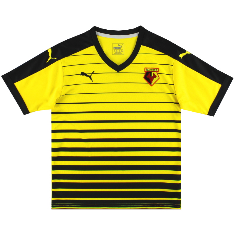 2015-16 Watford Puma Home Shirt *Mint* L.Boys