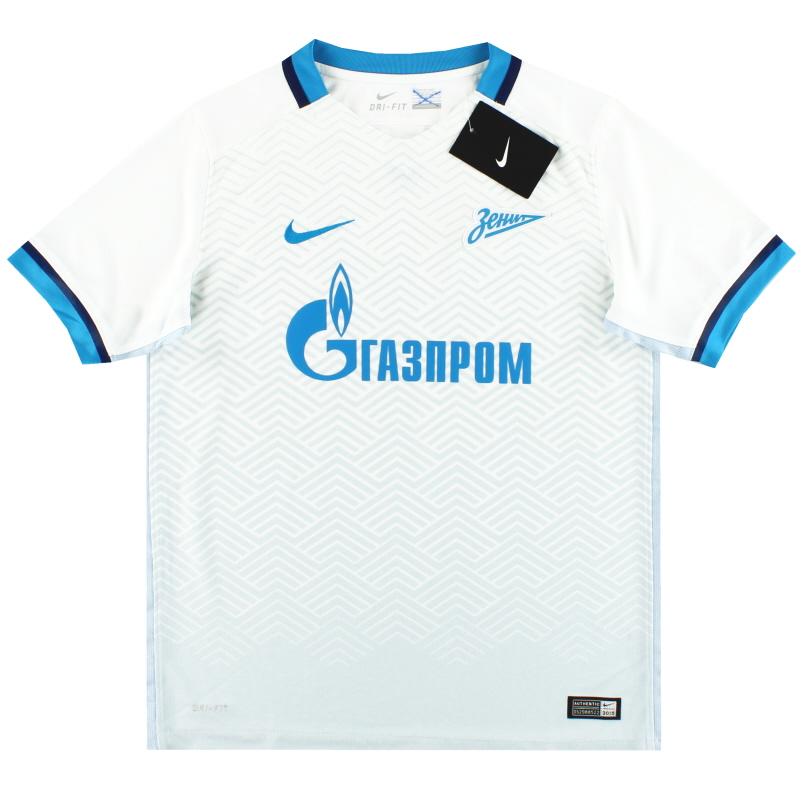 2015-16 Zenit St. Petersburg Nike Away Shirt *BNIB* L.Boys - 686592-106 - 888409396456