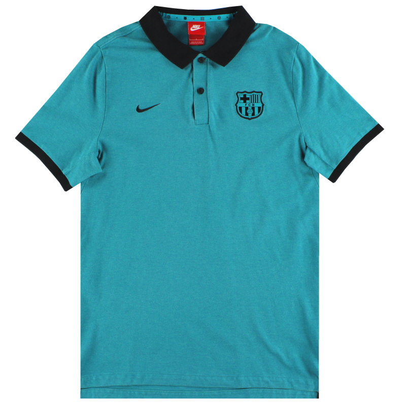 2016-17 Barcelona Nike Polo Shirt *Mint* L