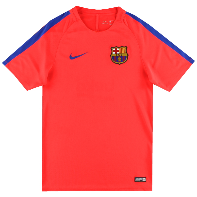 2016-17 Barcelona Nike Training Shirt S - 808924-672
