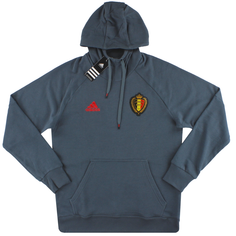 2016-17 Belgium adidas Hooded Sweat Top *BNIB* XS