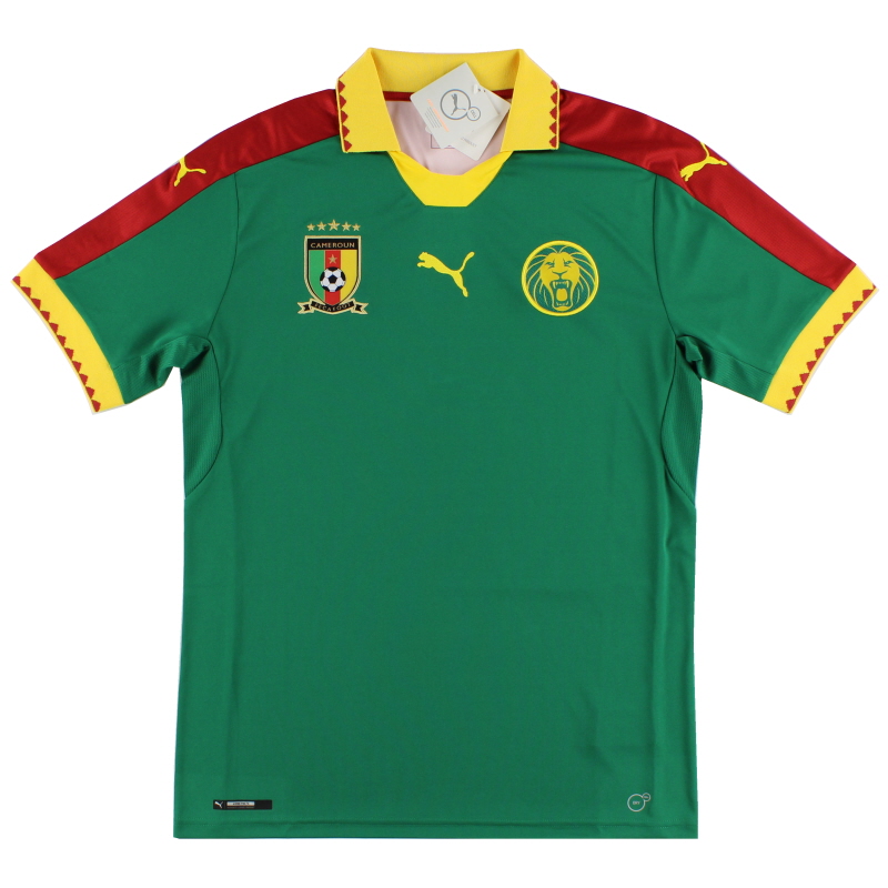 2016-17 Cameroon Puma Home Shirt *w/tags* XL - 748487-01