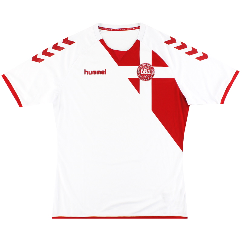 2016-17 Danemark Hummel Away Shirt * Comme neuf * XXXL - 03-173