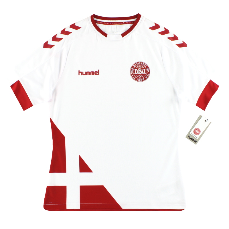 På jorden mølle Luske 2016-17 Denmark Hummel Women's Away Shirt *BNIB* L
