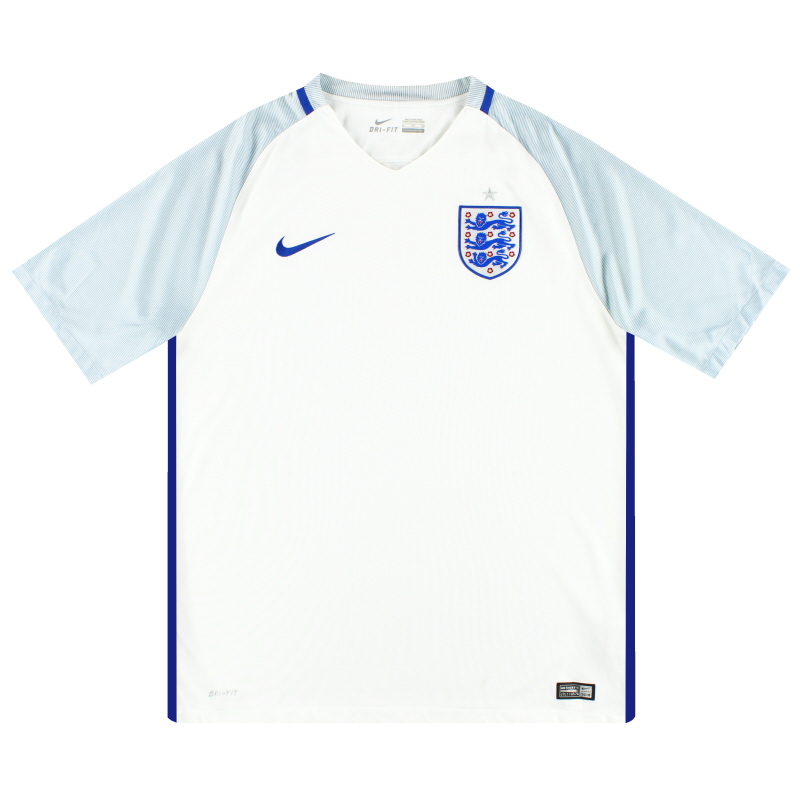 2016-17 Inggris Nike Home Shirt XL - 724610