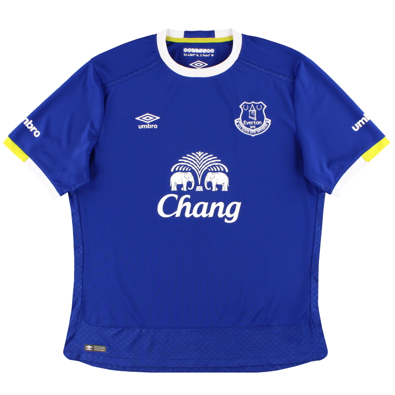 2016-17 Everton Umbro Home Shirt M