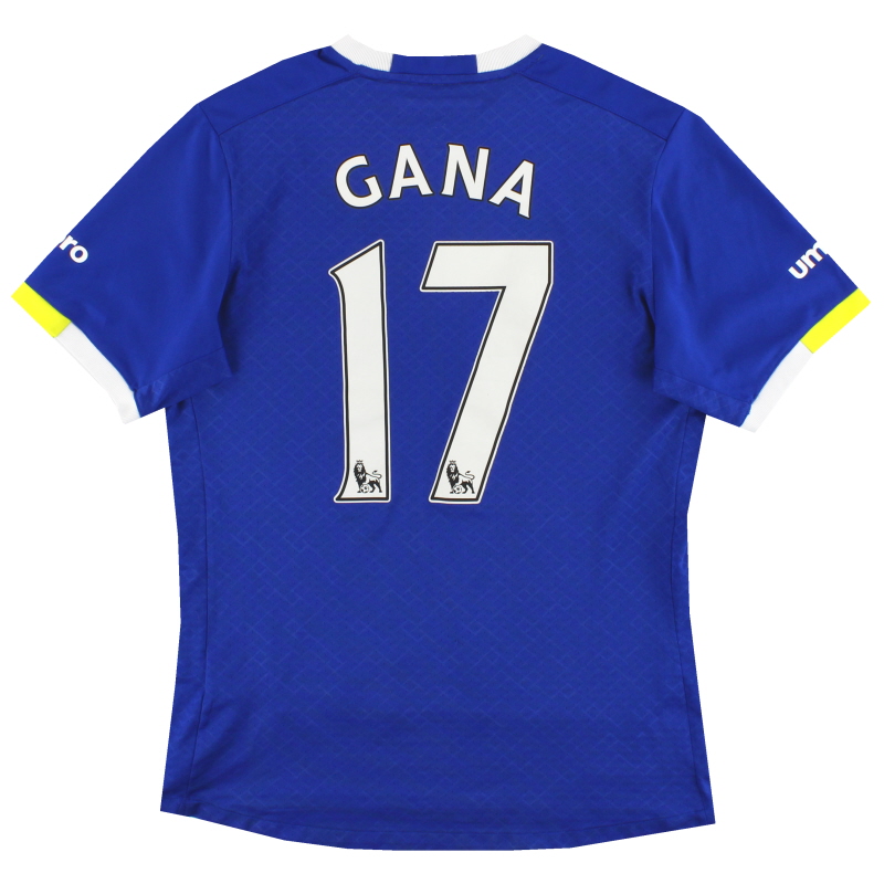 2016-17 Everton Umbro Home Shirt Gana #17 S
