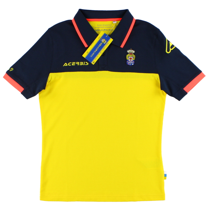 2016-17 Las Palmas Acerbis Polo Shirt *BNIB* 3XS