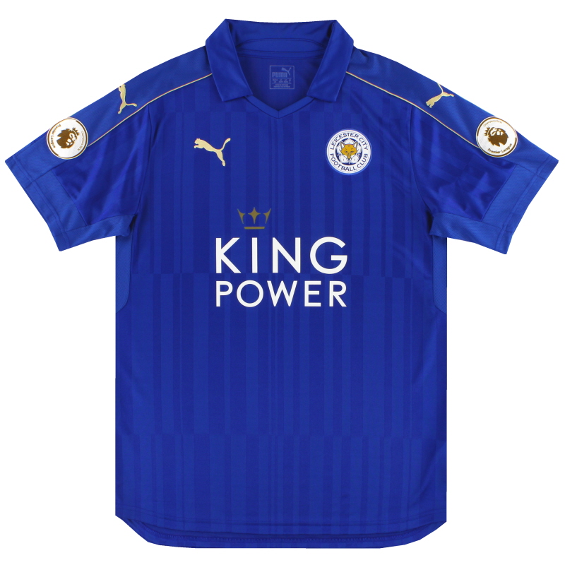 2016-17 Leicester Puma Home Shirt L - K1934001R