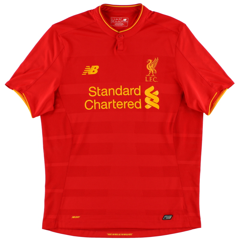 2016-17 Liverpool New Balance Home Shirt S