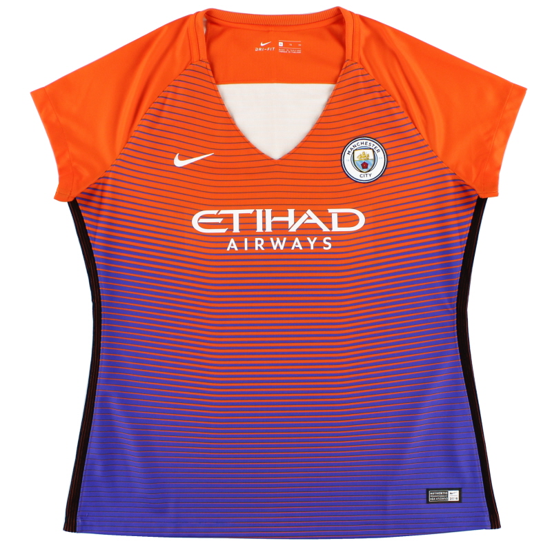 2016-17 Manchester City Third Shirt Womens *Mint* XL