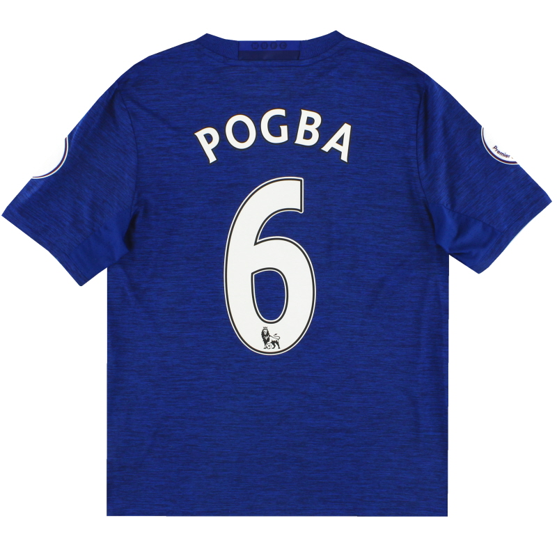 2016-17 Manchester United adidas Away Shirt Pogba #6 *Mint* XL.Boys - AI6701