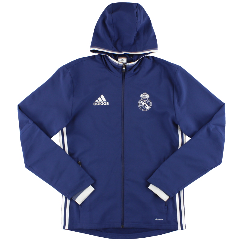 2016-17 Real Madrid adidas Presentation Jacket *Mint* S