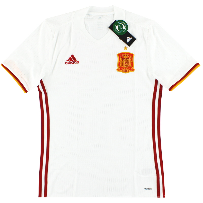 2016-17 Spain adidas Away Shirt *w/tags* M AA0829