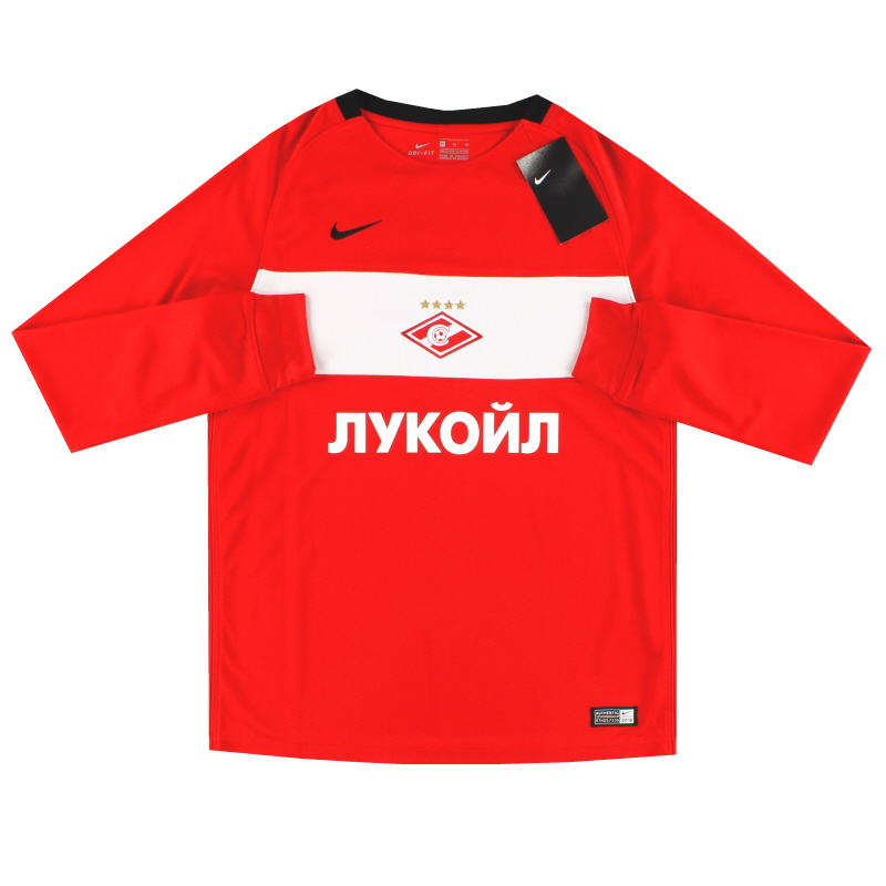 2016-17 Spartak Moscow Nike Home Shirt L/S *w/tags* XL.Boys