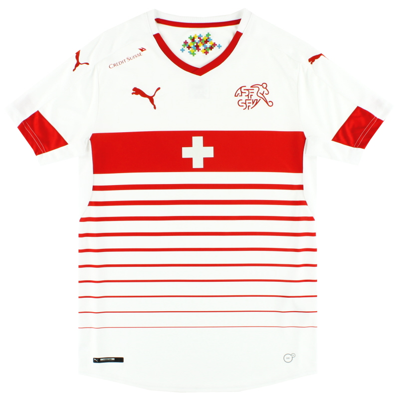 2016-17 Switzerland Puma Away Shirt S - 748741