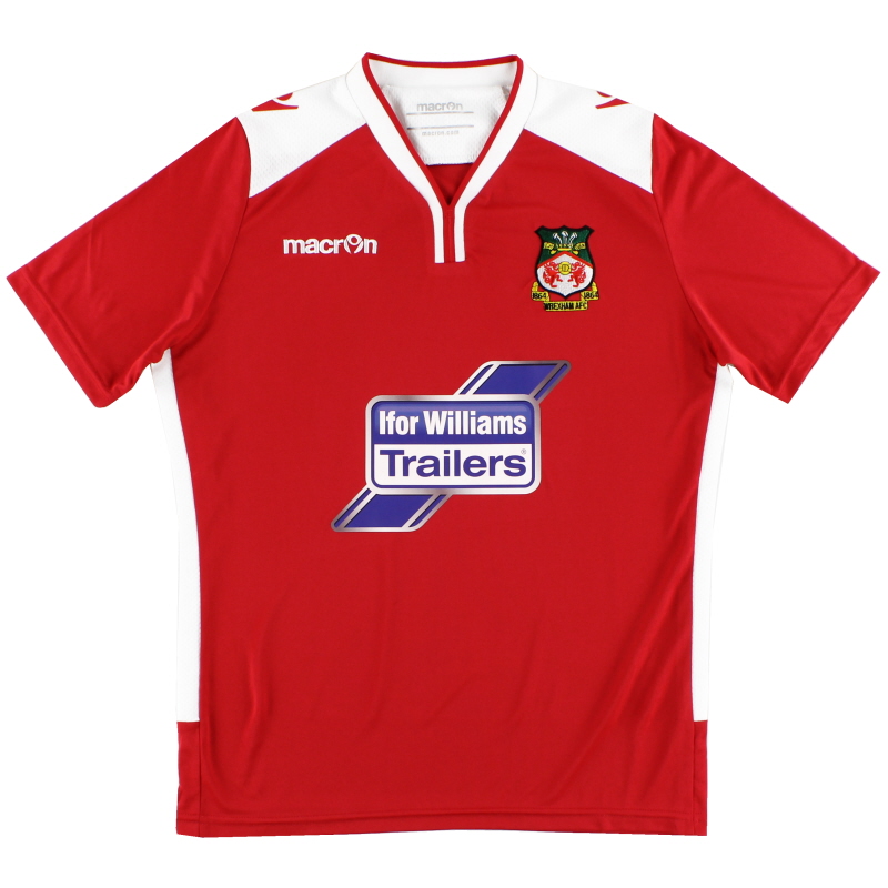 2016-17 Wrexham Macron Home Shirt XXXL