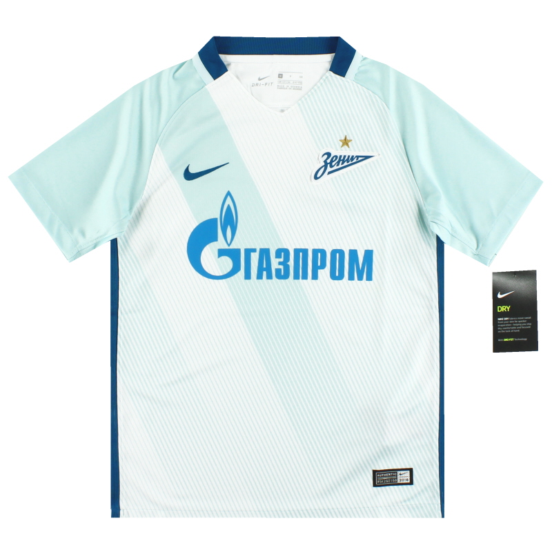 2016-17 Zenit St. Petersburg Nike Away Shirt *w/tags* S.Boys