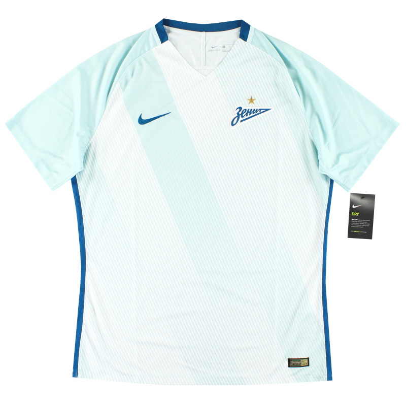 Camiseta de visitante Nike Player Issue del Zenit de San Petersburgo 2016-17 *con etiquetas* XL - 808454-411 - 826216915057