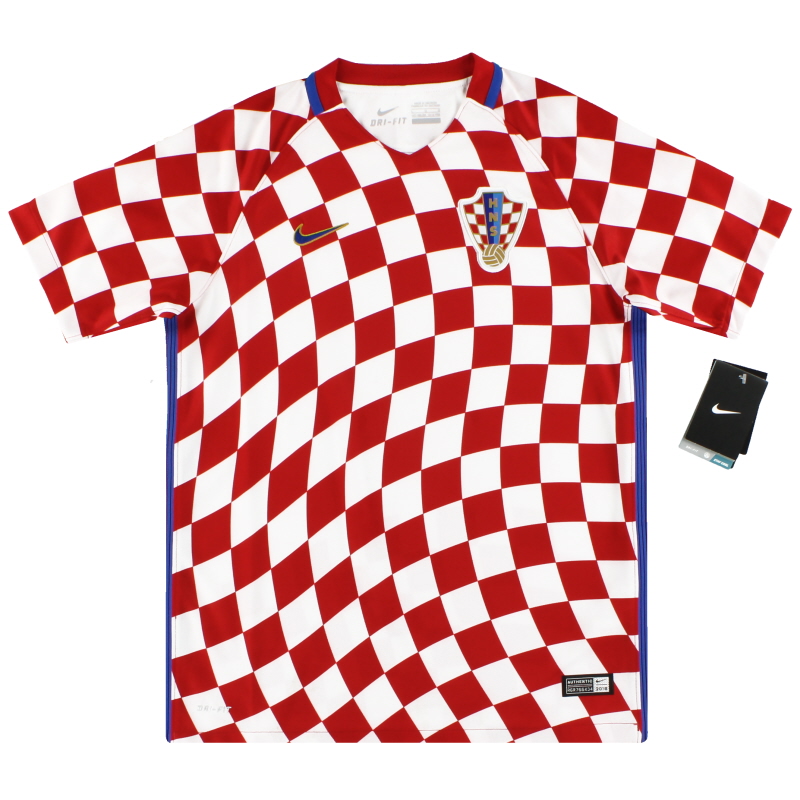 2016-18 Croatia Nike Home Shirt *w/tags* S.Boys - 724602