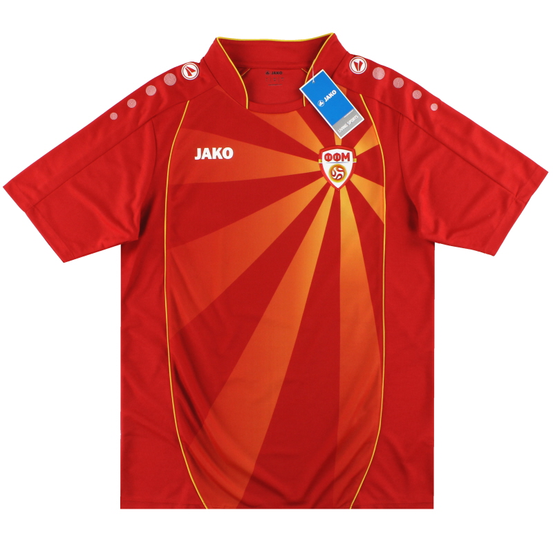 2016-2022 North Macedonia Jako Home Shirt *w/tags* Y - MK4216