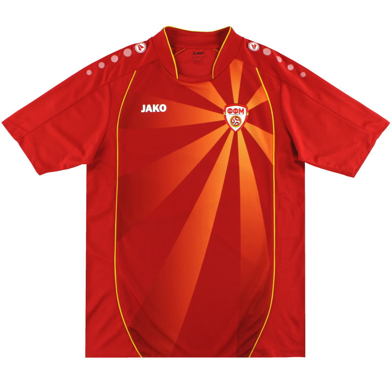 2016-2022 North Macedonia Jako Home Shirt *As New* S