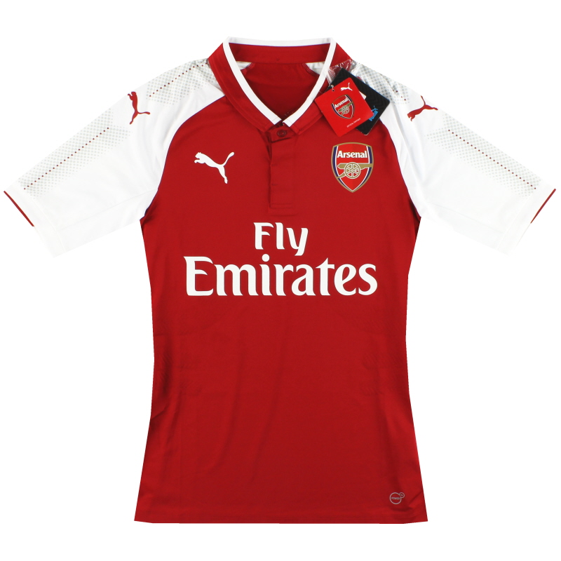 mañana Mentor Inducir 2017-18 Camiseta Arsenal Puma Player Issue Home *con etiquetas* M 751550-02