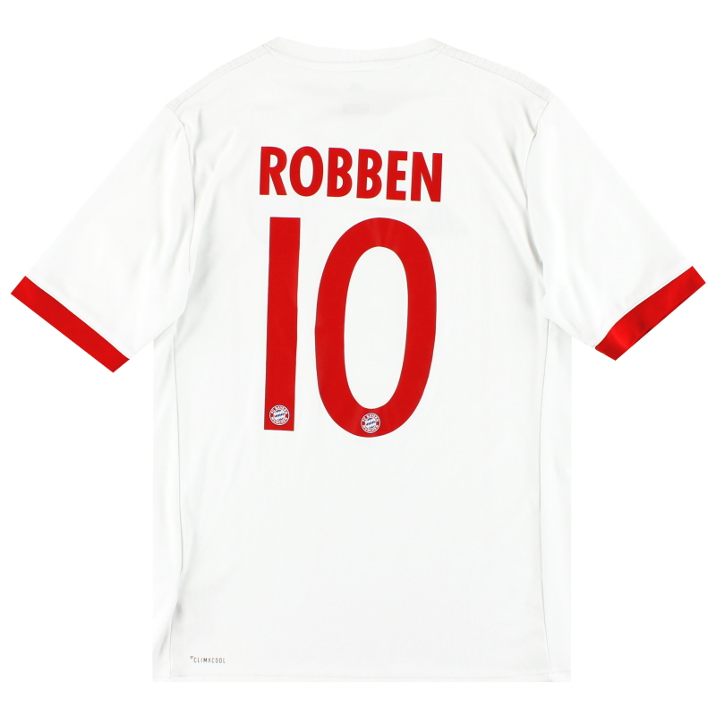 2017-18 Bayern Munich adidas Third Shirt Robben #10 XL.Boys