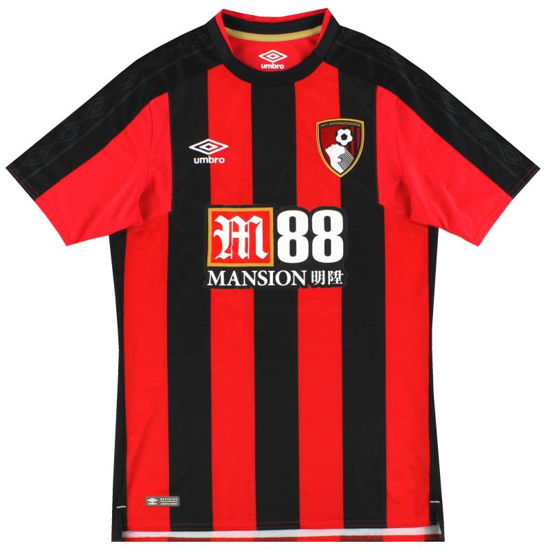 2017-18 Bournemouth Umbro Home Shirt S