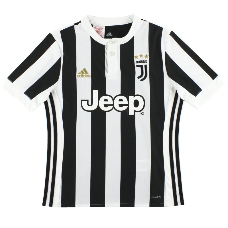 2017-18 Juventus adidas Home Shirt M.Boys - AZ8703
