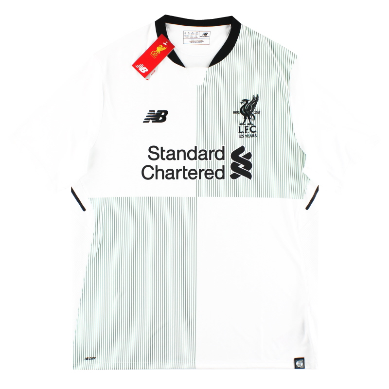 2017-18 Liverpool New Balance ’125 Years’ Away Shirt *w/tags* XL