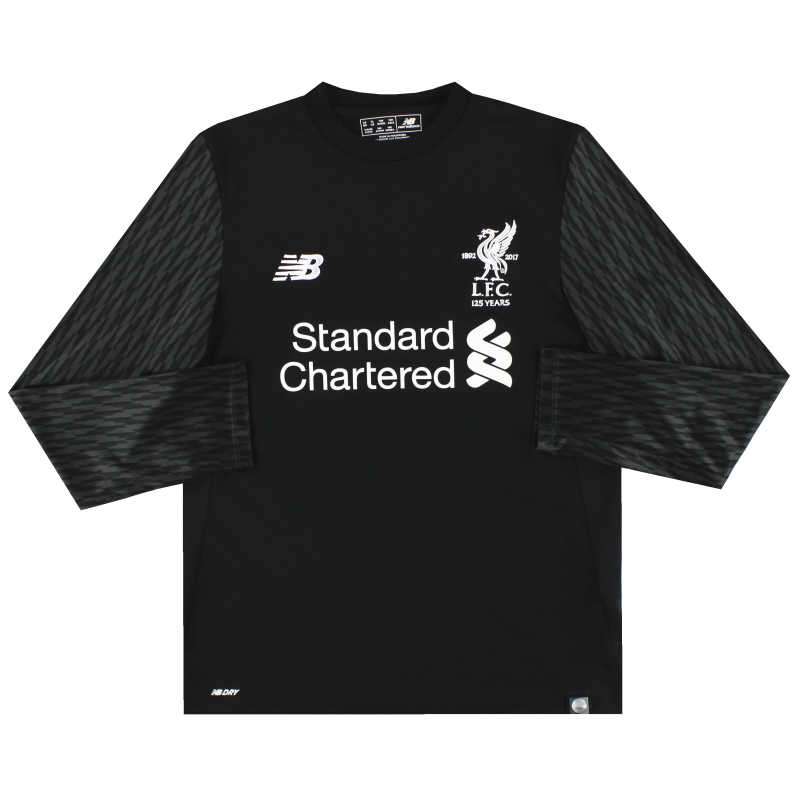 2017-18 Liverpool New Balance ’125 Years’ Goalkeeper Shirt L.Boys