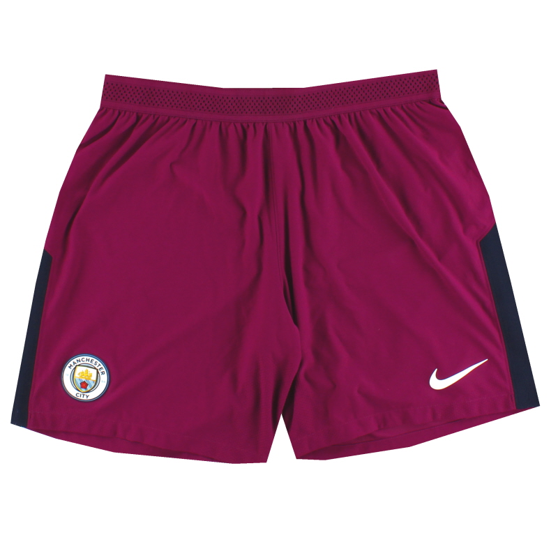 2017-18 Manchester City Nike Player Issue Away Pantaloncini XL - 846740-665
